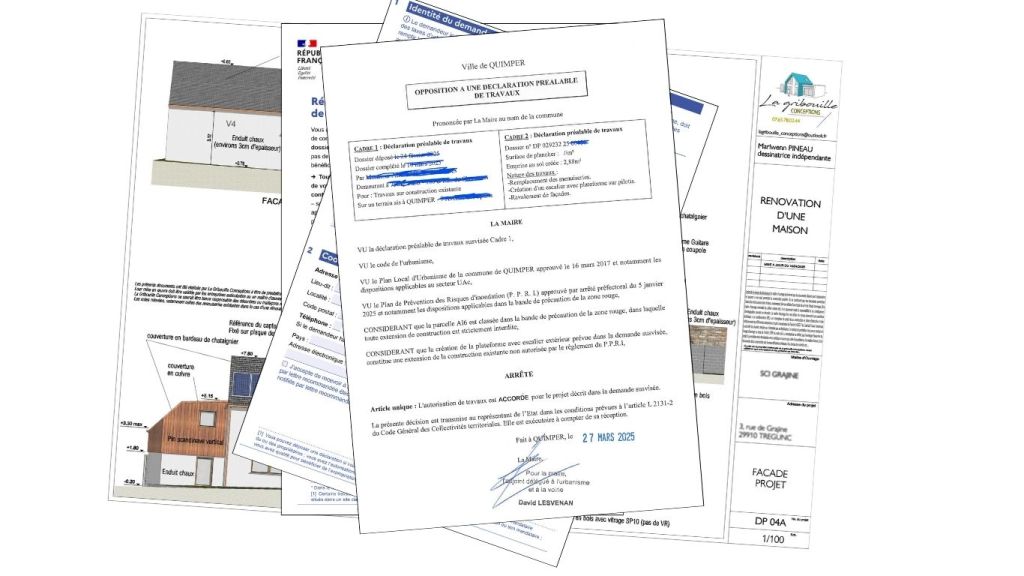 Arrêté de permis de construire et cerfa demande de permis de construire